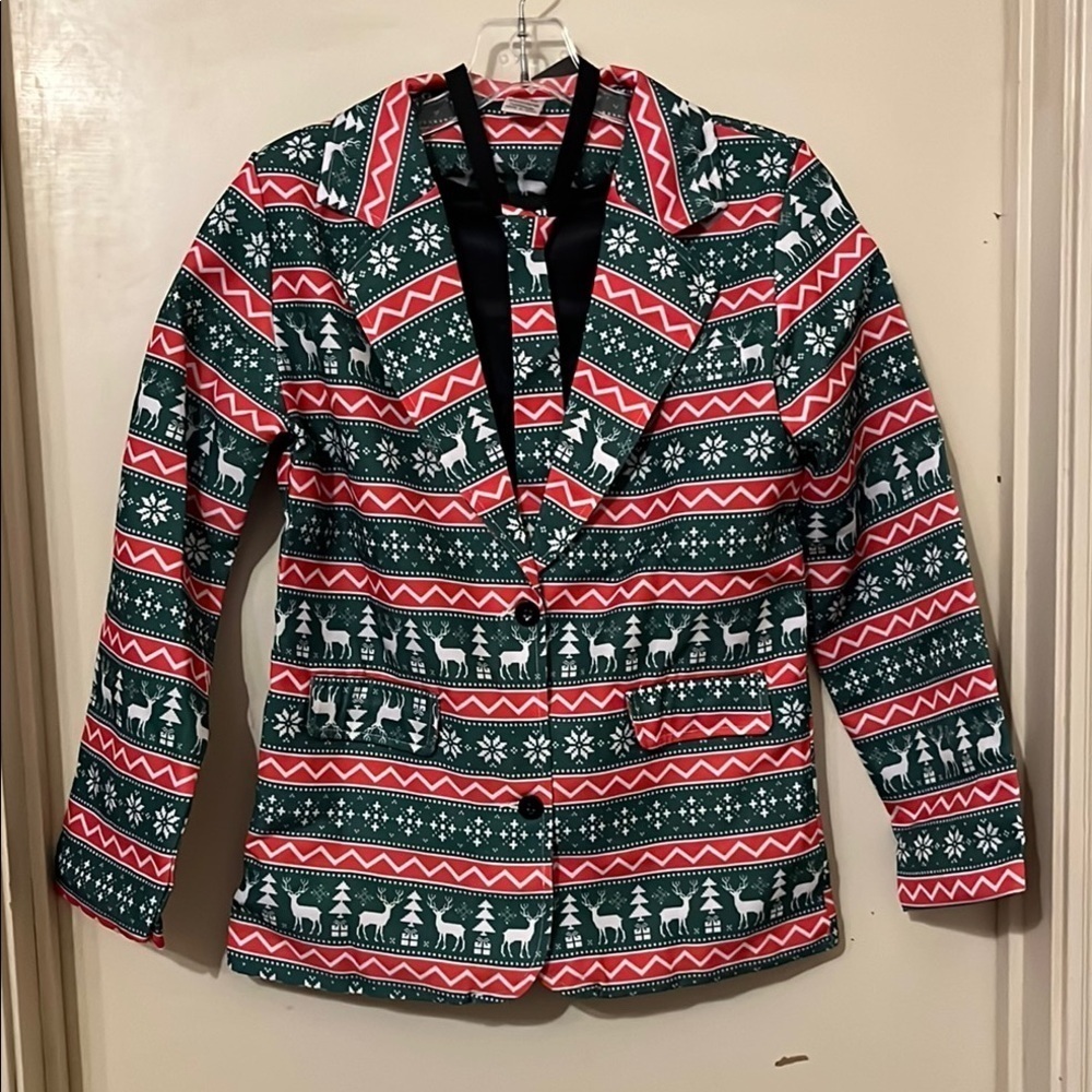 New Boys XL slim fit 3 piece Christmas suit set. Jacket, pants and tie​